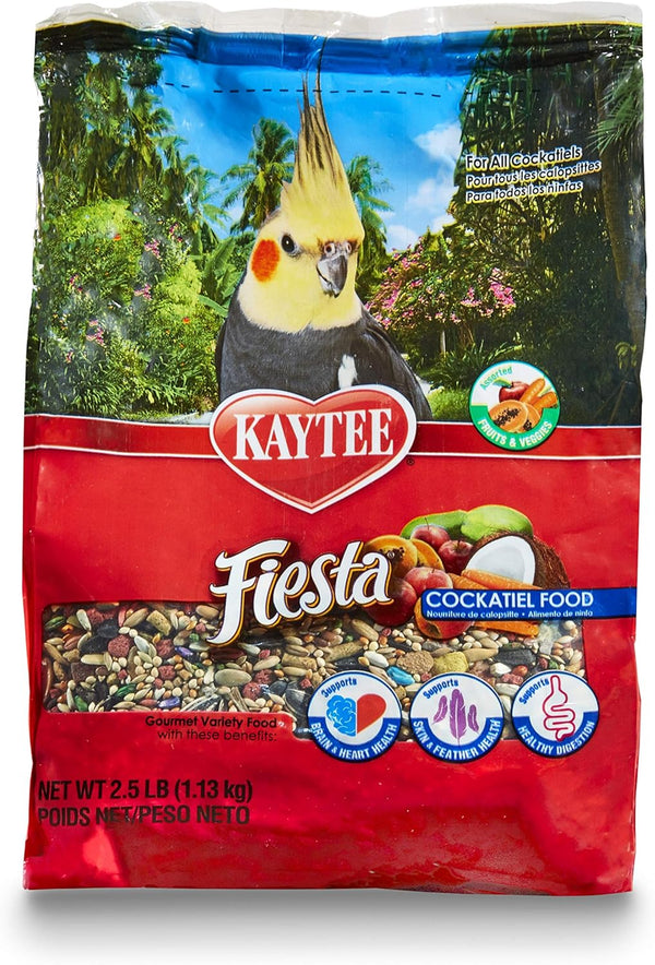 Fiesta Cockatiel Food, 2.5 Pound