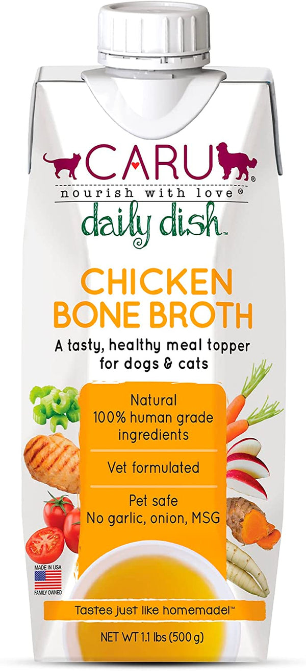 Daily Dish Chicken Broth Meal Topper for Dogs and Cats - 1.1 Lbs