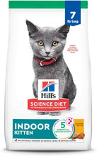 Indoor, Kitten, Easy Litter Box Cleanup, Dry Cat Food, Chicken Recipe, 7 Lb Bag