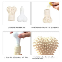 Bone Refillable Toothpaste Dog Toy