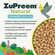 Natural Bird Pellets, Daily Bird Food for Parakeet, Budgie, Parrotlet, Dove, Core Nutrition for Small Birds, Added Vitamins, Made in USA, Parakeet Food, Budgie Food (S, 2.25 Lb)