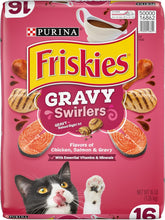 Purina  Dry Cat Food, Gravy Swirlers - 16 Lb. Bag