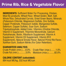 CHOICE CUTS in GRAVY Adult Canned Soft Wet Dog Food Variety Pack, Prime Rib, Rice & Vegetable Flavor and Roasted Chicken, 13.2 Oz. Cans (Pack of 12)