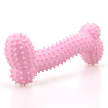 Dog TPR Milk Flavor Prickly Bone Shaped Teething Toy