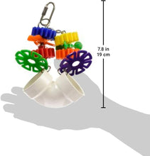 SB751 PVC Forager Bird Toy, Medium/Large Bird Size, 3” X 5” X 8”