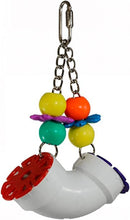 SB751 PVC Forager Bird Toy, Medium/Large Bird Size, 3” X 5” X 8”